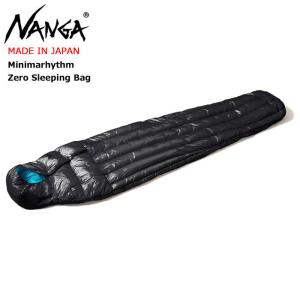 ナンガ 寝袋 シュラフ NANGA ミニマリズム ゼロ スリーピングバッグ(Minimarhythm Zero Sleeping Bag MADE IN JAPAN 日本製 ダウン マミー型)｜icefield