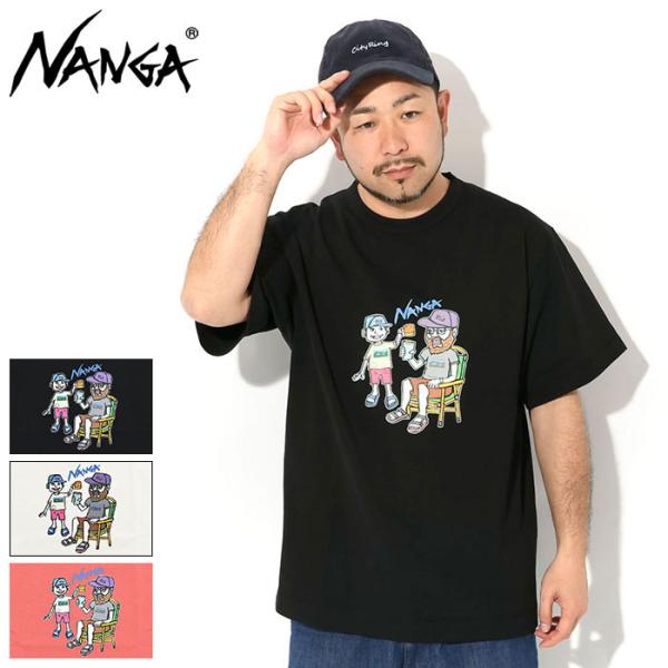 ナンガ Tシャツ 半袖 NANGA メンズ エコ ハイブリッド FAM PT ( ECO Hybri...