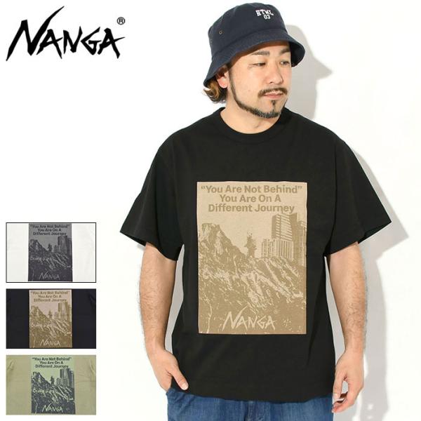 ナンガ Tシャツ 半袖 NANGA メンズ エコ ハイブリッド フィールド トゥ シティ ( ECO...
