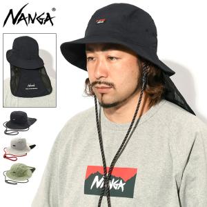 NANGA（ナンガ） ハット ナイロンタッサー素材 ブラック 黒