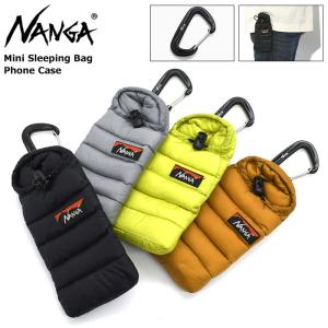 ナンガ フォンケース NANGA ミニ スリーピングバッグ ( Mini Sleeping Bag Phone Case スマートフォン スマホ 携帯 ケース NA2253-3A204 )[M便 1/1]｜ice field