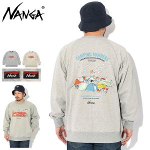 ナンガ トレーナー NANGA メンズ エコ ハイブリッド キャンピング マナー ソープ バブル クルー スウェット ( Soap Bubbles Sweat NW2411-1F701 )｜icefield