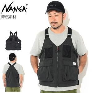 ナンガ ジャケット NANGA メンズ ヒノック リップストップ フィールド ベスト ( Hinoc Ripstop Field Vest アウトドア キャンプ 焚き火 難燃 NW2421-1E204 )｜icefield