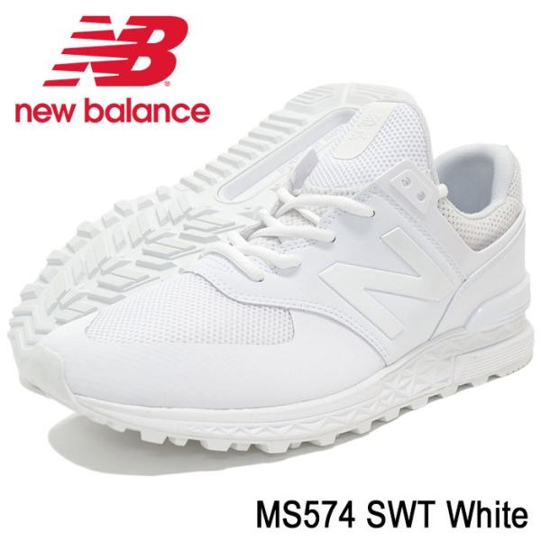 ニューバランス new balance スニーカー メンズ 男性用 MS574 SWT White(...