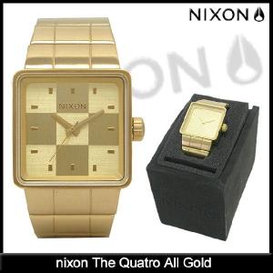 ニクソン nixon 腕時計 ザ クアトロ All Gold(nixon The Quatro メンズ 男性用 NA013502)｜icefield