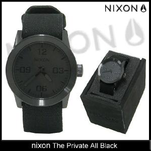 ニクソン nixon 腕時計 ザ プライベート All Black(nixon The Private All Black メンズ腕時計 男性用 NA049001)｜icefield
