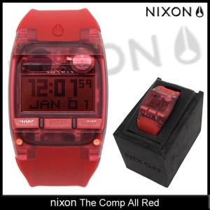 ニクソン nixon 腕時計 レディース & メンズ ザ コンプ オールレッド(nixon The Comp All Red 防水 サーフウォッチ 男女兼用 NA408191)｜icefield