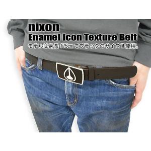 nixon(ニクソン) Enamel Icon Texture Belt｜icefield