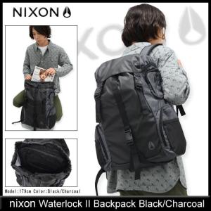 ニクソン nixon リュック ウォーターロック 2 バックパック ブラック/チャコール(Waterlock II Backpack メンズ レディース NC1952145)｜icefield