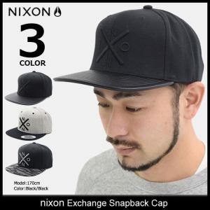 ニクソン nixon キャップ メンズ エクスチェンジ スナップバックキャップ(nixon Exchange Snapback Cap 帽子 男性用 NC2066)｜icefield