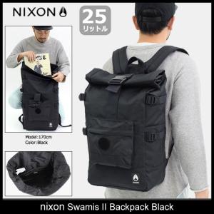 ニクソン nixon リュック スワミス 2 バックパック ブラック(Swamis II Backpack Black デイパック メンズ レディース NC2823001)｜icefield