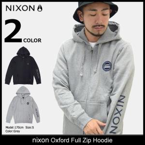 ニクソン パーカー nixon ジップアップ メンズ オックスフォード フル ジップ フーディ(Oxford Full Zip Hoodie トップス 男性用 NS2294)｜icefield