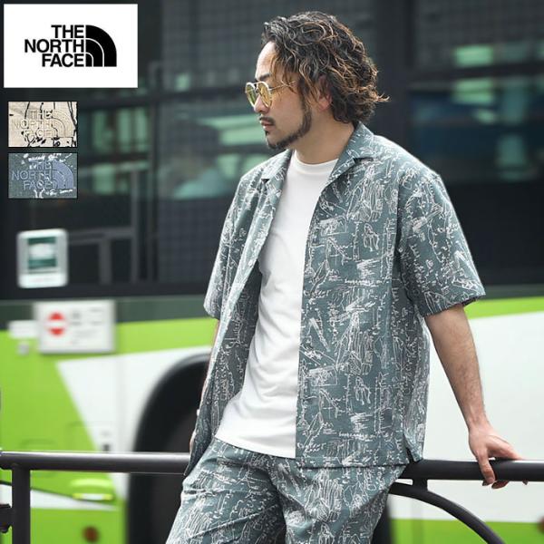 ザ・ノース・フェイス シャツ 半袖 THE NORTH FACE メンズ アロハ リップ ( Alo...