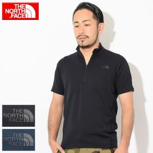 ザ ノースフェイス カットソー 半袖 THE NORTH FACE メンズ フラッシュドライ ライト ジップ アップ(FlashDry Light Zip UP Crew NT11918)｜icefield