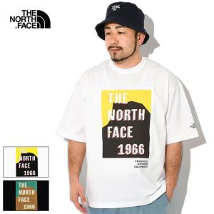 ザ ノースフェイス Tシャツ 半袖 THE NORTH FACE メンズ TNF フライヤー ( TNF Flyer S/S Tee 2024春夏 UVカット ビッグシルエット NT32432 国内正規 )[M便 1/1]｜icefield