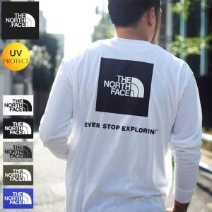 ザ ノースフェイス ロンT Tシャツ 長袖 THE NORTH FACE メンズ 22FW バック スクエア ロゴ(Back Square Logo Tee 2022秋冬 NT82131)