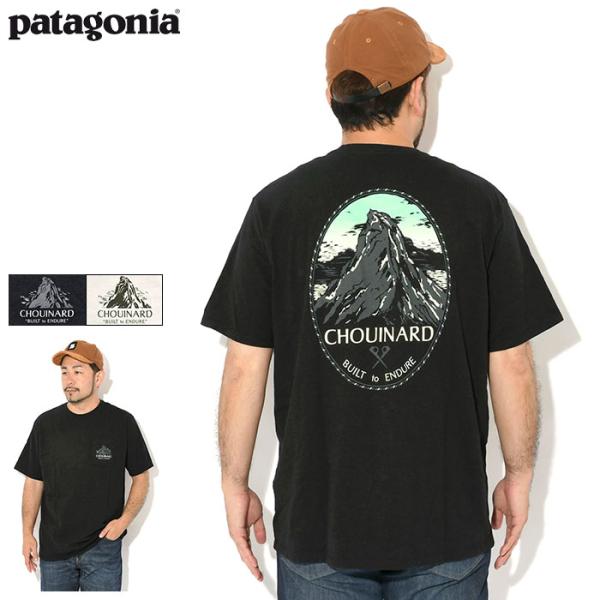 パタゴニア Tシャツ 半袖 Patagonia メンズ シュイナード クレスト ポケット レスポンシ...