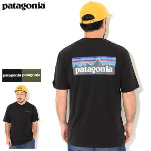 パタゴニア Tシャツ 半袖 Patagonia メンズ P-6 ロゴ オーガニック ( P-6 Logo Organic S/S Tee T-SHIRTS カットソー USAモデル 38535 )｜icefield