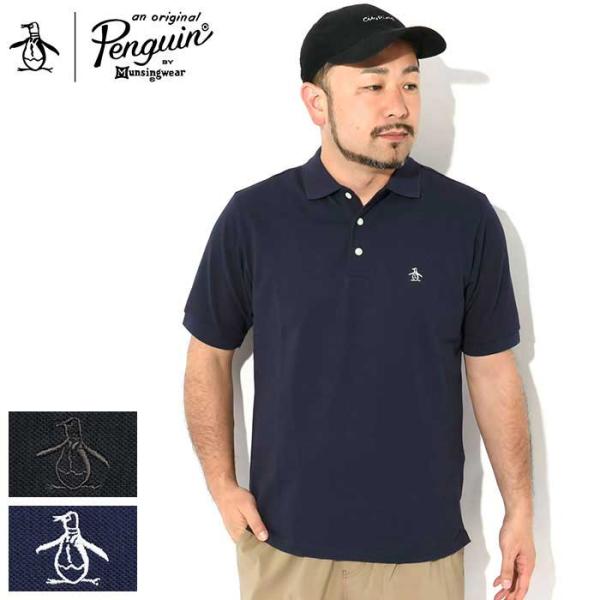 ペンギン バイ マンシングウェア ポロシャツ 半袖 Penguin by Munsingwear メ...