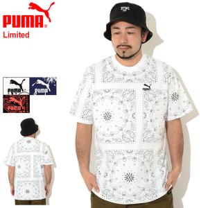 プーマ Tシャツ 半袖 PUMA メンズ OB AOP 限定 ( OB AOP S/S Tee Limited ビッグシルエット オーバーサイズ T-SHIRTS カットソー 532544 )｜icefield