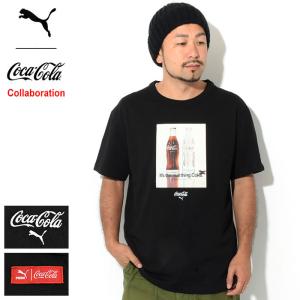 プーマ Tシャツ 半袖 PUMA メンズ コカコーラ リラックス  コラボ ( PUMA×Coca Cola Relax S/S Tee T-SHIRTS カットソー トップス 536159 )｜icefield