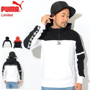 プーマ プルオーバー パーカー PUMA メンズ プーマ XTG ハーフ ジップ フーディ 限定(PUMA XTG Half Zip Hoodie Limited スウェット 595880)｜icefield