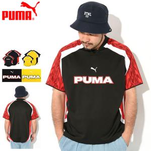 プーマ カットソー 半袖 PUMA メンズ フットボール 2 ( Football 2 S/S Crew 吸汗速乾 サッカーシャツ ゲームシャツ 627936 )