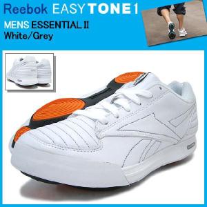 リーボック Reebok イージートーン 1 メンズ エッセンシャル 2 White/Grey(reebok EASYTONE 1 MENS ESSENTIAL II Sneaker V45146)｜icefield