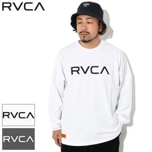 ルーカ ロンT Tシャツ 長袖 RVCA メンズ ビッグ ルーカ ( RVCA Big RVCA L/S Tee ビッグシルエット オーバーサイズ カットソー BC042-076 )｜icefield