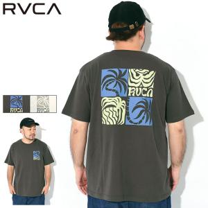 ルーカ Tシャツ 半袖 RVCA メンズ フランド ( RVCA Fronds S/S Tee ビッグシルエット オーバーサイズ カットソー トップス BE04A-243 )[M便 1/1]｜icefield