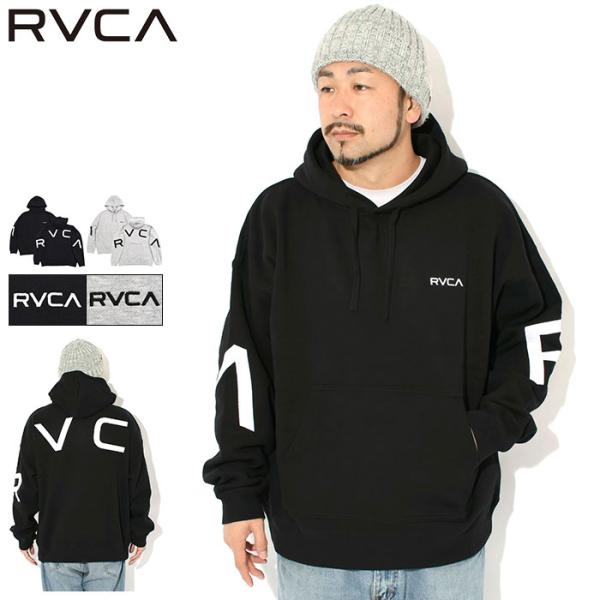 ルーカ パーカー プルオーバー RVCA メンズ バック サイド アーチ ルーカ ( Back Si...