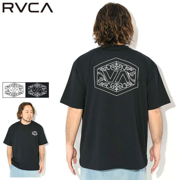 ルーカ Tシャツ 半袖 RVCA メンズ ヘックスフィリグリー (Hexfilingree S/S ...