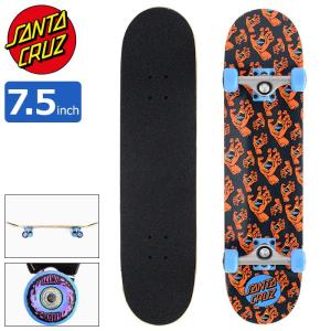 サンタクルーズ スケボー スケートボード SANTA CRUZ コンプリート デッキ 7.5インチ × 30.6インチ Hands Allover ( 7.5inch 組み立て済み )