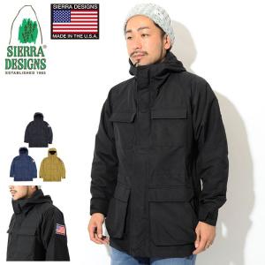 シエラデザインズ ジャケット SIERRA DESIGNS メンズ US エンブレム パーカー(US Emblem Parka JKT Made in USA 60/40クロス ロクヨン 8888)｜icefield