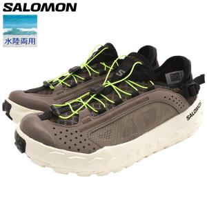 サロモン スニーカー SALOMON メンズ 男性用 ソランフィビアン Black Coffee/Iron/Rainy Day ( SOLAMPHIBIAN 水陸両用 ウォーターシューズ L49107700 )