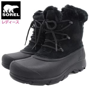 ソレル ブーツ SOREL レディース 女性用 スノー エンジェル Black ウィメンズ (SNOW ANGEL WOMENS 防水 スノー・ブーツ NL3482-010)