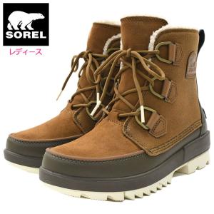 ソレル スノーブーツ SOREL レディース 女性用 ティボリ 4 WP Velvet Tan/Olive Green ウィメンズ ( TIVOLI IV WP WOMENS 防水 2023FW NL4469-242 )｜icefield