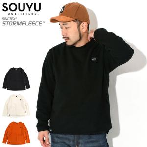 ソーユー アウトフィッターズ カットソー SOUYU OUTFITTERS メンズ ストーム ボア クルー ( Storm Boa Crew フリース FLEECE トップス F23-SO-04 )｜icefield