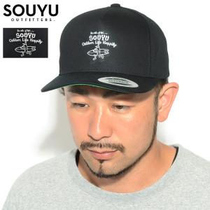 ソーユー アウトフィッターズ キャップ SOUYU OUTFITTERS サーフ ロゴ スナップバックキャップ ( Surf Logo Snapback Cap 帽子 S22-SO-G07 )｜icefield