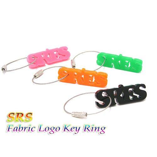 SRS(エスアールエス) Fabric Logo Key Ring