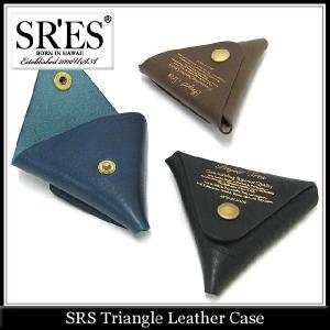 エスアールエス SRES トライアングル レザー ケース(SRS Triangle Leather Case)｜icefield