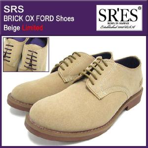 エスアールエス SRES ブリック OX フォード シューズ ベージュ 限定(SRS BRICK OX FORD Shoes Beige Limited)｜icefield