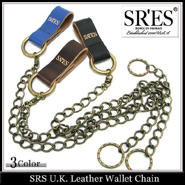 エスアールエス SRES U.K. レザー ウォレット チェーン(SRS U.K. Leather ...