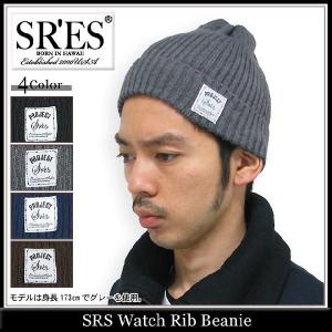 エスアールエス SRES ウォッチ リブ ビーニー(SRS Watch Rib Beanie)｜icefield