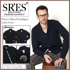 エスアールエス SRES ウィーブ ショール カーディガン(SRS Weave Shawl Cardigan)｜icefield