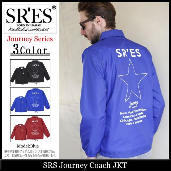 エスアールエス SRES ジャケット メンズ ジャーニー コーチジャケット ジャーニー シリーズ(S...
