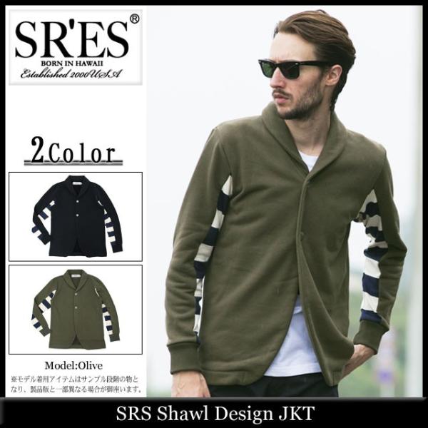 エスアールエス SRES ジャケット メンズ ショール デザイン(SRS Shawl Design ...