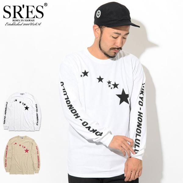 エスアールエス Tシャツ 長袖 SRES メンズ アイランド スター(SRS Island Star...