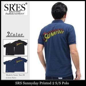 エスアールエス SRES ポロシャツ 半袖 メンズ サニーデイ プリンテッド 2(SRS Sunnyday Printed 2 S/S Polo ポロ トップス)｜icefield