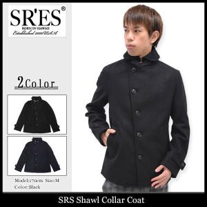 エスアールエス ジャケット SRES メンズ ショール カラー コート(SRS Shawl Collar Coat JACKET アウター)｜icefield